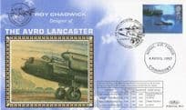 Roy Chadwick Avro Lancaster Designer Military Plane Rare Flown FDC