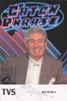Roy Walker Catchphrase ITV Quiz Show Hand Signed Photo