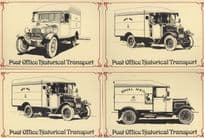 Royal Mail Morris & Ford AA Van Transport 4x Postcard s