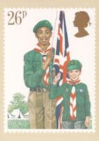 Royal Mail Scouts & Cubs Scouting Limited Edition Postcard