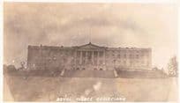 Royal Palace Christiana Norway Norwegian Antique Real Photo Postcard