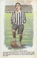 RS McColl Old 1900s Newcastle United Football Scottish Postcard