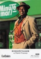 Rudolph Walker Eastenders Rare Undedicated Hand Signed Cast Photo