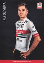 Rui Oliveira Portuguese UEA Arab Emirates Cyclist Team Postcard