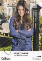 Rukku Nahar as Habiba Ahmed Eastenders Hand Signed Cast Card Photo