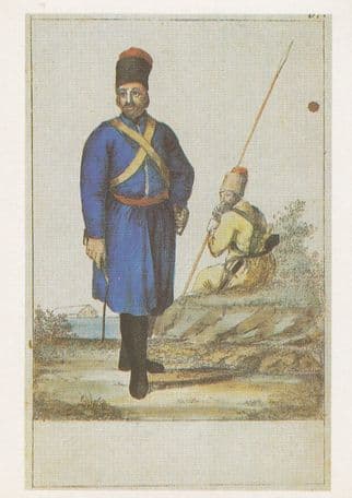 Russian Military Army Unidentified Uniform 1700s 14 Soviet Postcard