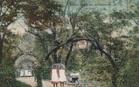 Rustic Walk in Lincoln Childrens Prams Fashion Old Postcard