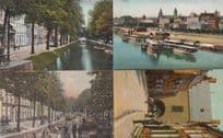S'Gravenhage 4x Antique Postcard s