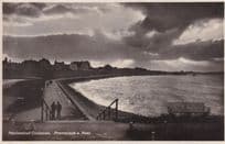 Sailors Talking on Nordseebad Cuxhaven Steps Old Norway Postcard