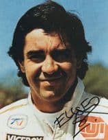 Salazar Eliseo Indycar Indy 500 Motor Racing Hand Signed Photo