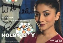 Salma Hoque as Meena Holby City BBC Hand Signed Cast Card Photo
