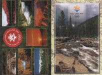 Salt Lake City 2002 Winter Olympic Games 2x Postcard s