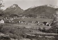 Sandane Norway Real Photo Postcard