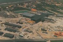 Sangatte Site Euro Tunnel Aerial Construction Postcard