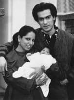 Sanjay & Gita New Baby Born 1993 BBC Eastenders Press Photo