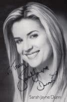 Sarah Jayne Dunn Hollyoaks Hand Signed Photo