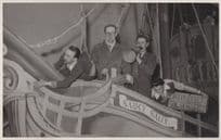 Saucy Sally Theatre Tannoy Antique Circus Postcard Size Old Photo