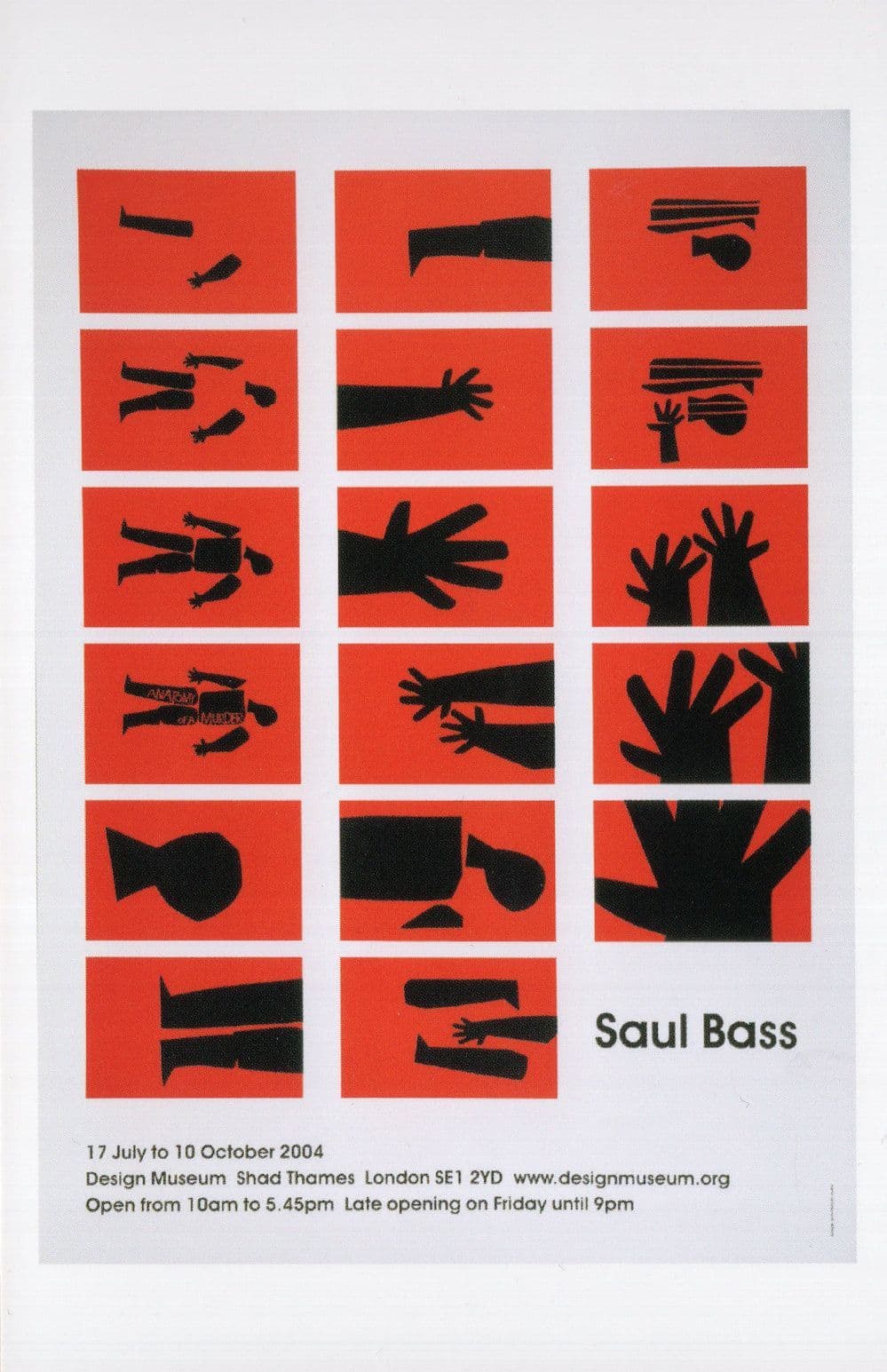 Saul Bass Psycho Poster