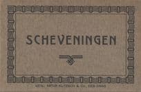 Scheveningen Holland Antique Real Photo Postcard Old Book