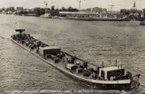 Schip Tankschip Brittania in de Noord Holland Ship RPC Postcard