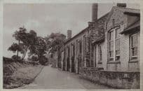 School Lane Coven Lonely Path Old Wolverhampton RPC Postcard
