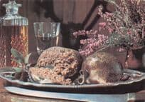 Scotch Haggis 1970s Cookery Postcard