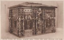 Scottish War Museum Casket Containing Names Of Dead Military Service Postcard