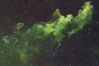 Screaming Witch Head Nebula Space Star Eridamus Constellation Postcard