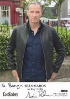 Sean Mahon as Ray Kelly Eastenders Rare Hand Signed Cast Card Photo
