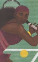 Serena Williams Womens Tennis Wimbledon Champion Postcard