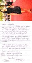 Shanika Warren Markland Spooks More Than Love Hand Signed Letter & Photo