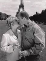 Sharon & Grant French Romance Eiffel Tower BBC Eastenders 1993 Press Photo