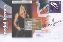 Sharron Davies Olympic Swimmer MBE Hand Signed FDC