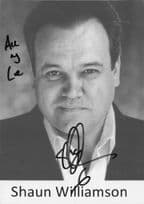 Shaun Williamson Eastenders Vintage Hand Signed Portrait Photo
