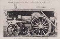 Sheffield Amusements John North & Sons Burrell Engine Councillor 2268 Old Photo