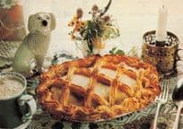 Shepherds Pie Huntington Cookery Recipe Rare 1980s Postcard