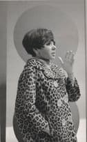 Shirley Bassey as Teenager In 1950s Fashion Fur Coat Vintage Rare Press Photo