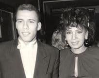 Shirley Bassey & Boyfriend Dec 1986 Small London Press Photo