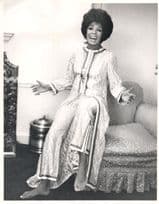 Shirley Bassey Fool On The Hill Record 1970 Live Tour Large Press Photo