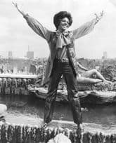 Shirley Bassey in Black Wet Look 1970s Sexy Leather Fashion Large Press Photo