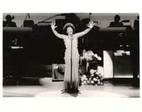 Shirley Bassey Live In Concert Song Ending 1980s Rare EX 10x8 TV Times Photo