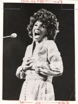 Shirley Bassey Live On Television From 1971 Old Press Photo