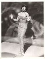 Shirley Bassey Live On Television in 1964 Old Rare ATV Press Photo