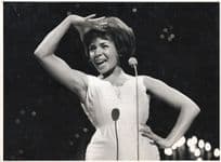 Shirley Bassey Live On Television in 1969 Old Rare ATV Press Photo