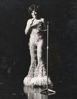 Shirley Bassey Opens at Talk Of The Town 1970 Large Press Photo