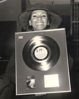 Shirley Bassey Singles Album Gold LP Disc Record Top Of The Pops Large 1975 Press Photo