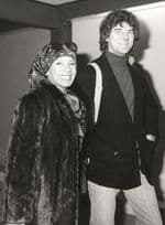 Shirley Bassey with Mystery Boyfriend at London Heathrow Airport 1981 Press Photo