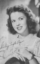 Shirley Temple Again Signed From California Studio Postcard