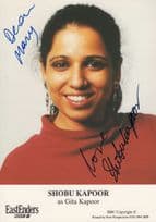 Shobu Kapoor as Gita Eastenders BBC Hand Signed Cast Card