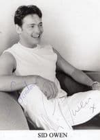 Sid Owen Eastenders BBC Vintage Genuine Hand Signed Photo